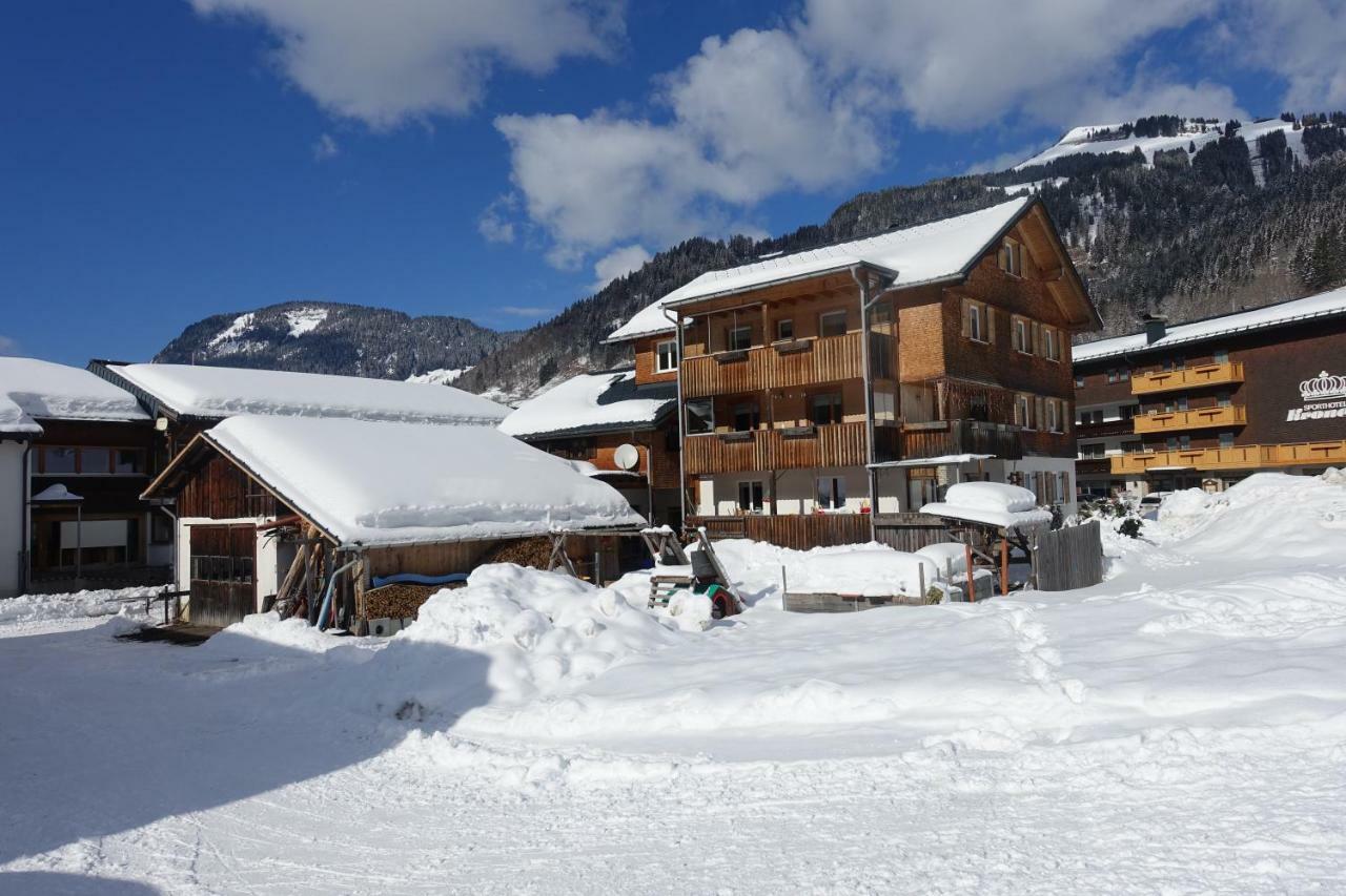 Pension Haus Romy Schoppernau Eksteriør bilde